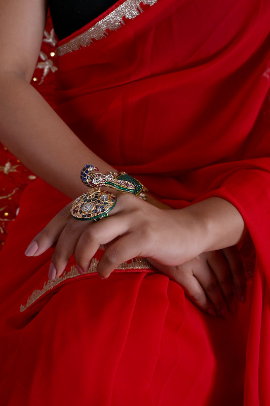 peacock ring